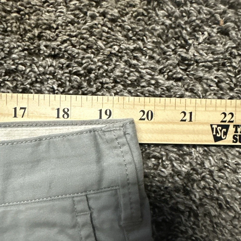 Faherty Island‎ Life Shorts Mens Size 38 Fog Gray MBS2106 Organic Cotton